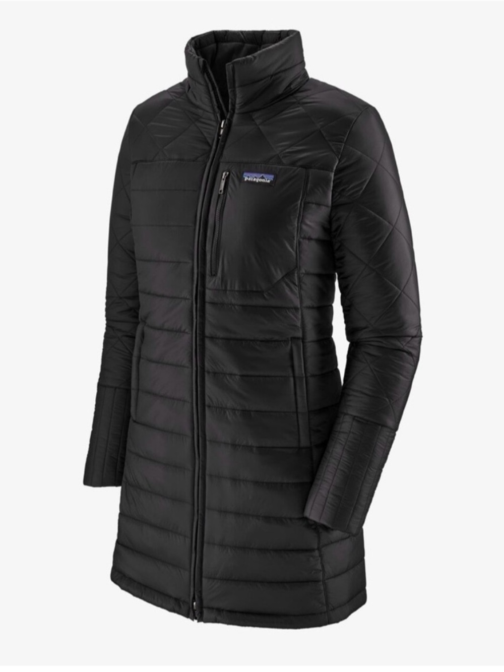 Patagonia Radalie Parka Women’s Black Insulated Long Jacket